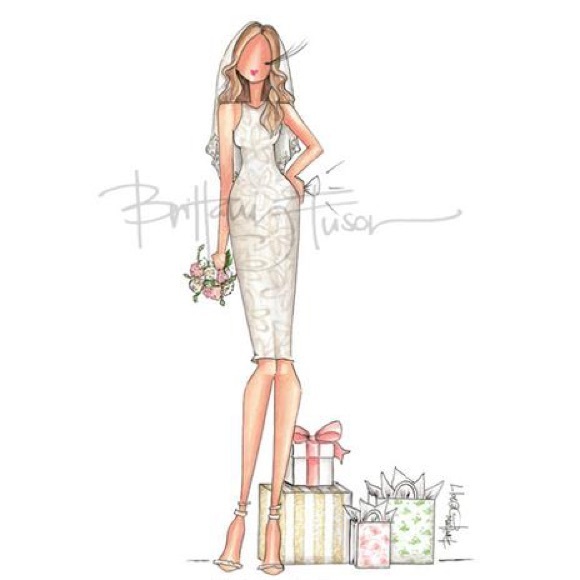 Bride Bridal Shower Plates & Cups Sweet Romance - Picture 7 of 8